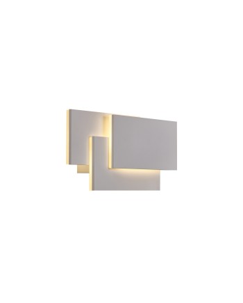 TAHITI XL * APLIQUE MEDIANO LED CUADRADOS 12W - BLANCO - 3000K